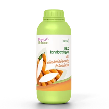 1 literes flakonban PhylaGarden Réz lombtrágya