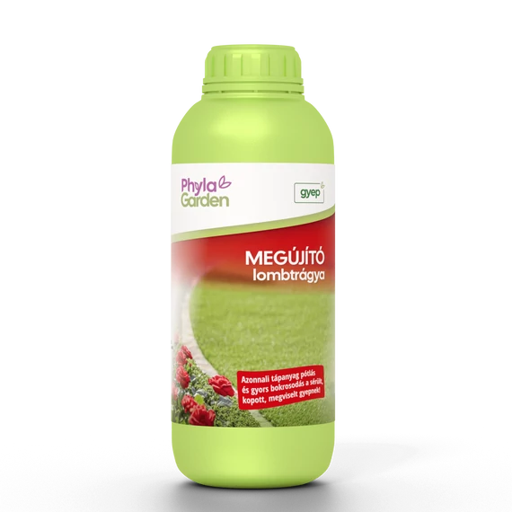 1 literes flakonban PhylaGarden Gyep megújító lombtrágya