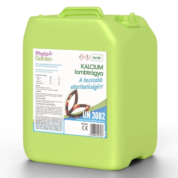 10 literes flakonban PhylaGarden Kalcium lombtrágya