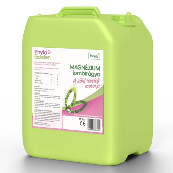 10 literes flakonban PhylaGarden Magnézium lombtrágya