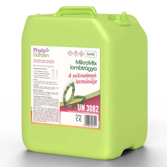 10 literes flakonban PhylaGarden MikroMix lombtrágya