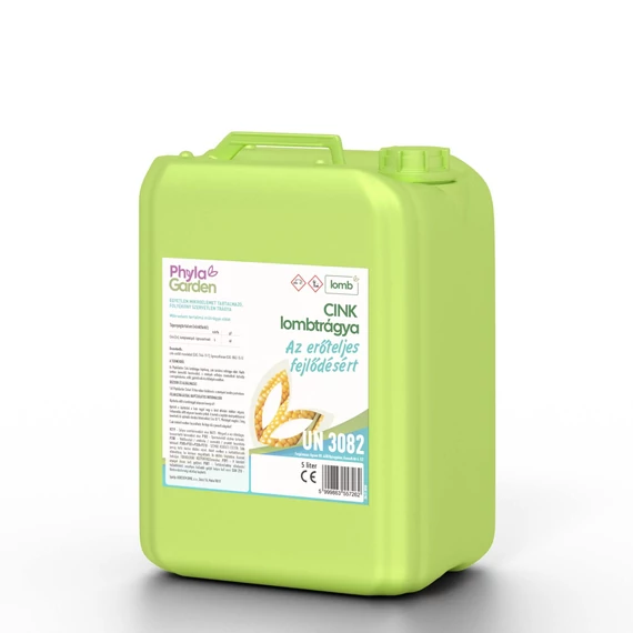 5 literes flakonban PhylaGarden Cink lombtrágya