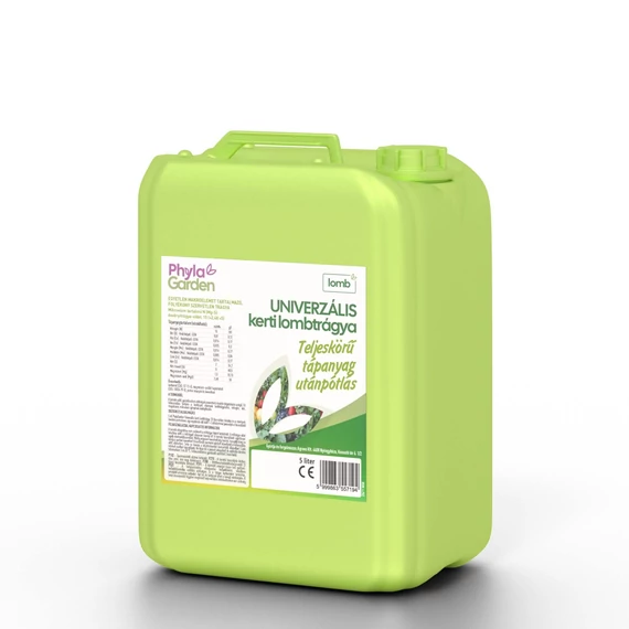 5 literes flakonban PhylaGarden Univerzális kerti lombtrágya